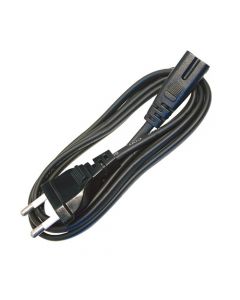 CABLE PODER TIPO RADIO 2x20 AWG C7/CEE7-16 x 1.5 MT