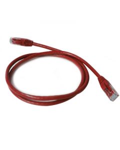 TX CORD CAT 5E UTP 1 MT ROJO