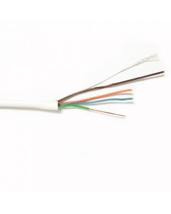 CABLE PIN 4x24 AWG BLANCO CCA x 100 MT