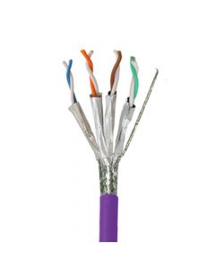 TX CABLE S/FTP CAT 7 LSZH 23 AWG VIOLETA 305 MT