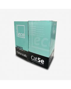 CABLE UTP CAT 5E 26 AWG AMARILLO 305 MT MULTIFILAR