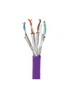 TX CABLE U/FTP CAT 6A LSZH 23 AWG VIOLETA 305 MT