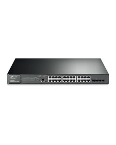 TPL SWITCH ADMIN 24X10/100/1000 +4SFP POE 384W T2600G-28MPS