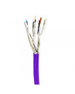 LV CABLE U/FTP CAT 6A LSZH 23 AWG VIOLETA 500 MT UFPAZ-129-5VS