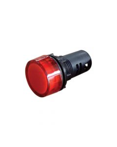 LUZ PILOTO LED 22MM ROJO 220VAC