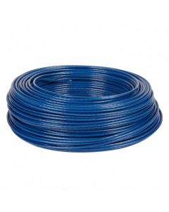 CABLE H07Z1-K LIBRE HALOGENO 1x10 MM AZUL x 100 MT