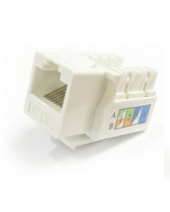 MODULO RJ45 CAT 5E BLANCO ECONOMY