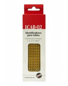 ZL IDENT CAB 1.5-2.5 MM (0) 250 UN ICAB-02/0-C