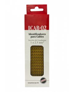 ZL IDENT CAB 1.5-2.5 MM (4) 250 UN ICAB-02/4