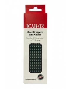 ZL IDENT CAB 1.5-2.5 MM (5) 250 UN ICAB-02/5-C