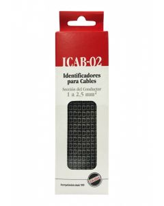 ZL IDENT CAB 1.5-2.5 MM (8) 250 UN ICAB-02/8-C