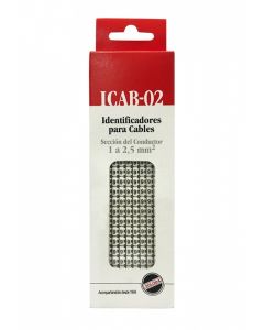 ZL IDENT CAB 1.5-2.5 MM (9) 250 UN ICAB-02/9-C