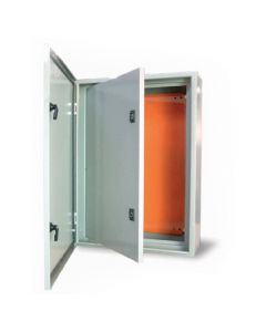 TABLERO METAL 800x600x200 C/PLACA Y PTA INT IP65