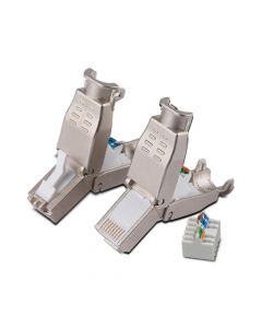 TX CONECTOR RJ45 MPTL MACHO FTP UNIFILAR/MULT S/HERRAM X 25 U