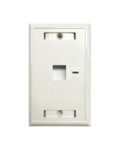 FACE PLATE SIMPLE BLANCO ECONOMY