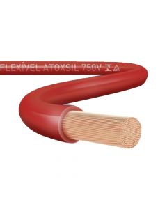 CABLE H07Z1-K LIBRE HALOGENO 1x1.5 MM ROJO 100 MT IMP.