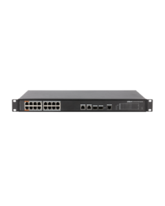 DAH SW 16X100 + 2SFP +2COMBO PoE 190W PFS4218-16ET-190