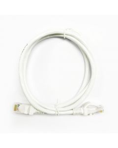 CORD CAT 6 UTP 1.5 MT BLANCO ECONOMY