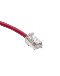 LV CORD CAT 6A F/UTP 0.9 MT ROJO LSZH HIGH FLEX H6A10-03R